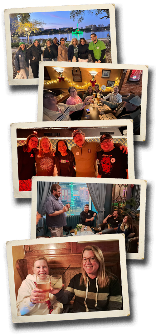 Haunted Pub Crawl Collage